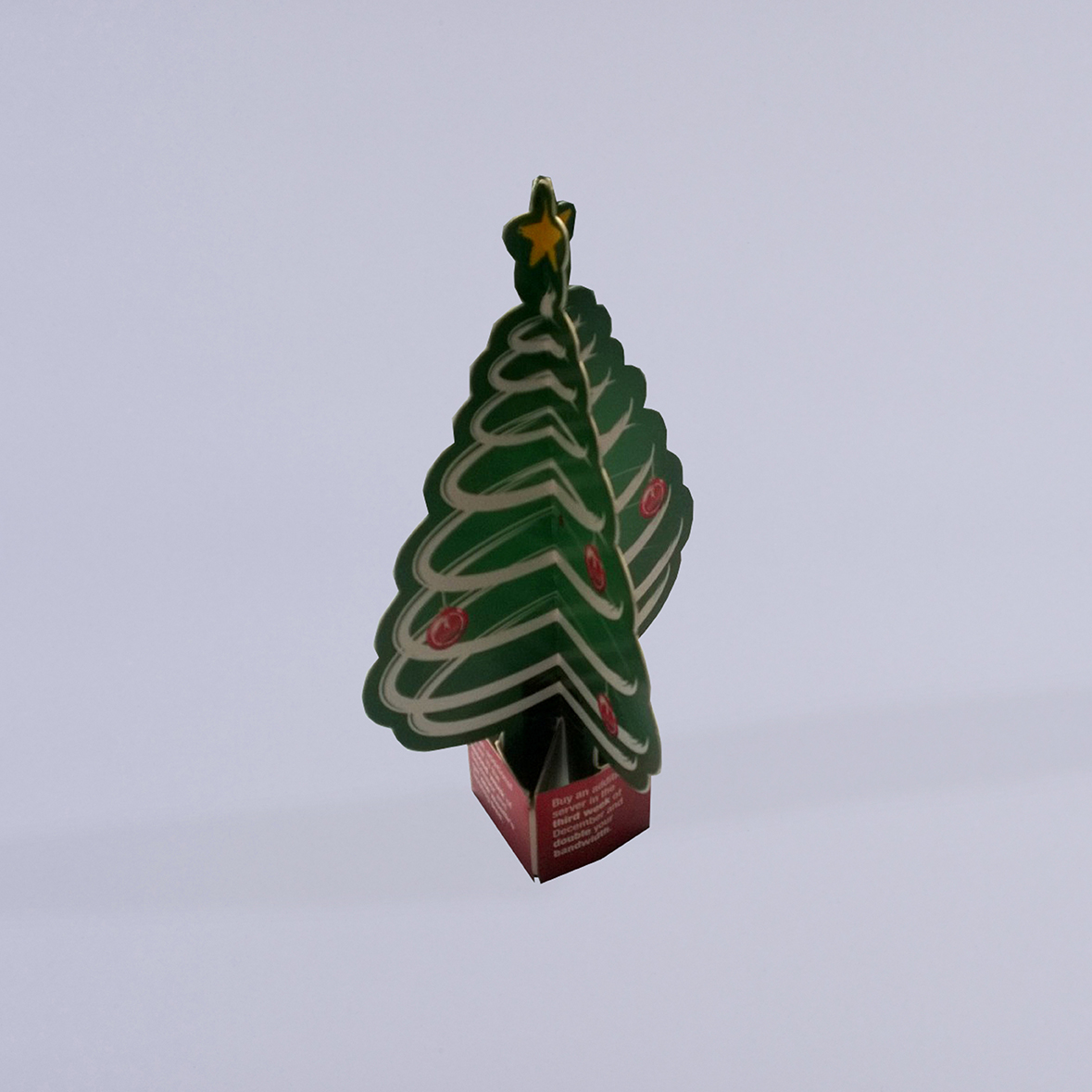Open Pop Up Tree With Board Envelope