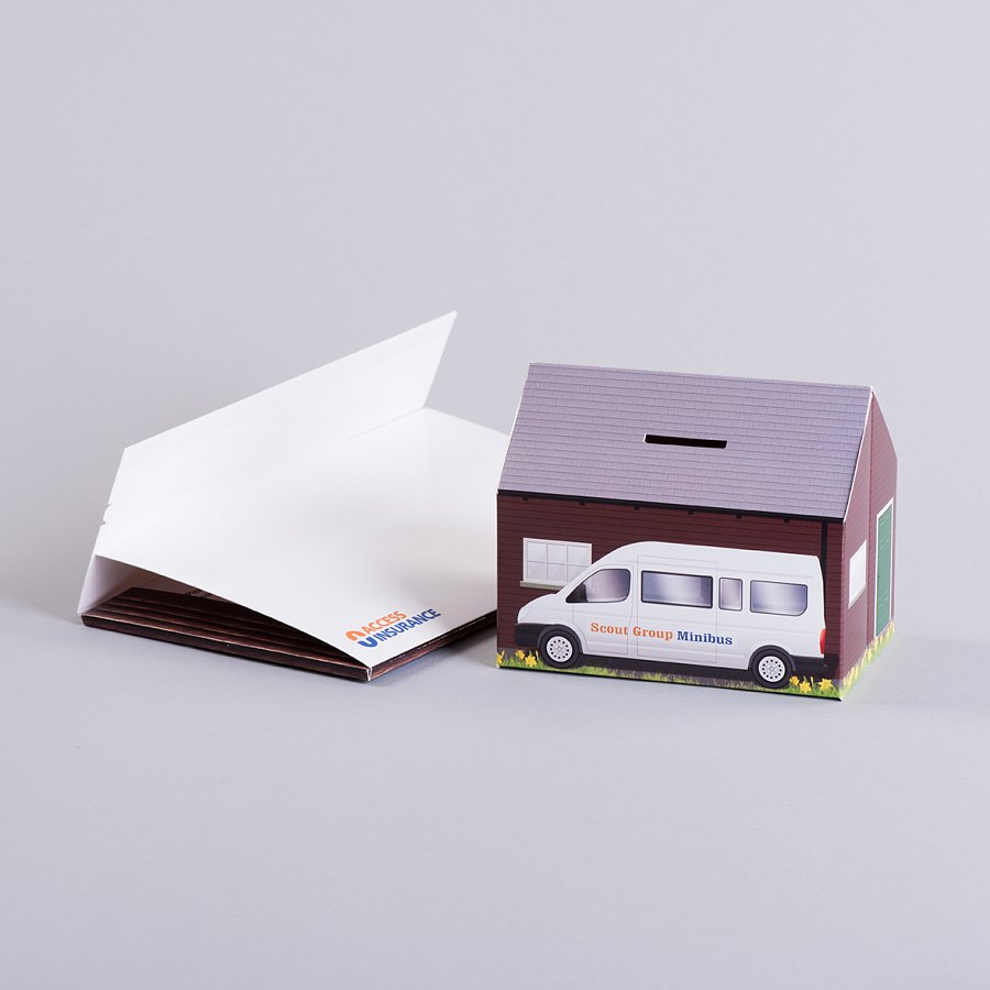 Pop up House with Board envelope